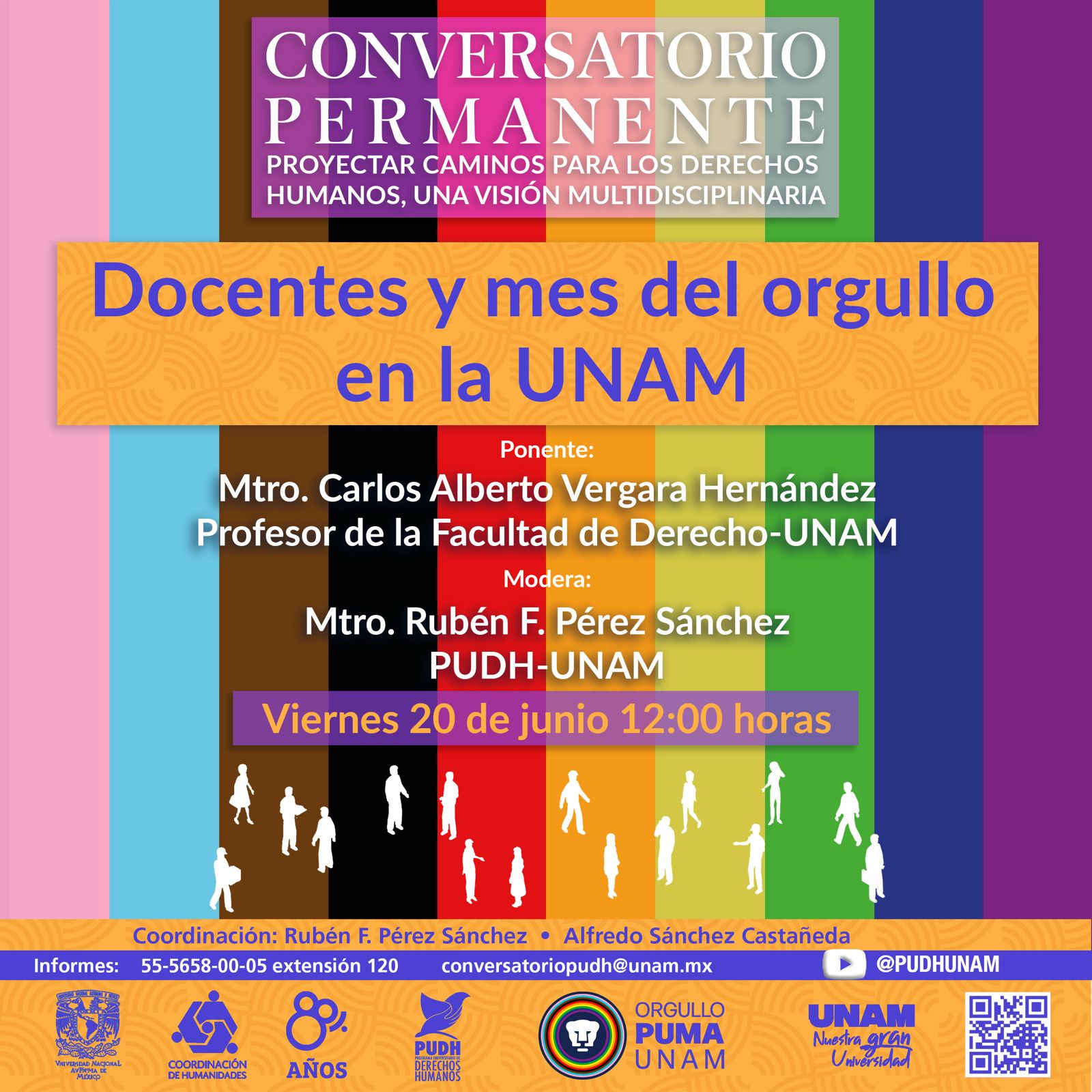 Docentes y mes del orgullo en la UNAM